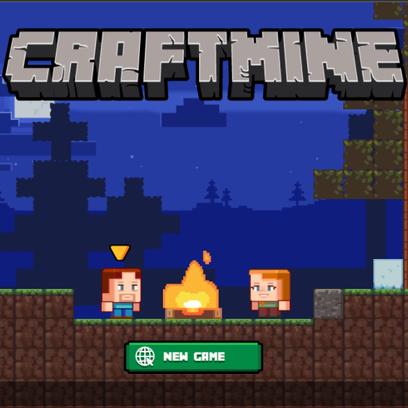 CraftMine unblocked at gamesmf.com