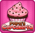 Papa's Cupcakeria unblocked at gamesmf.com